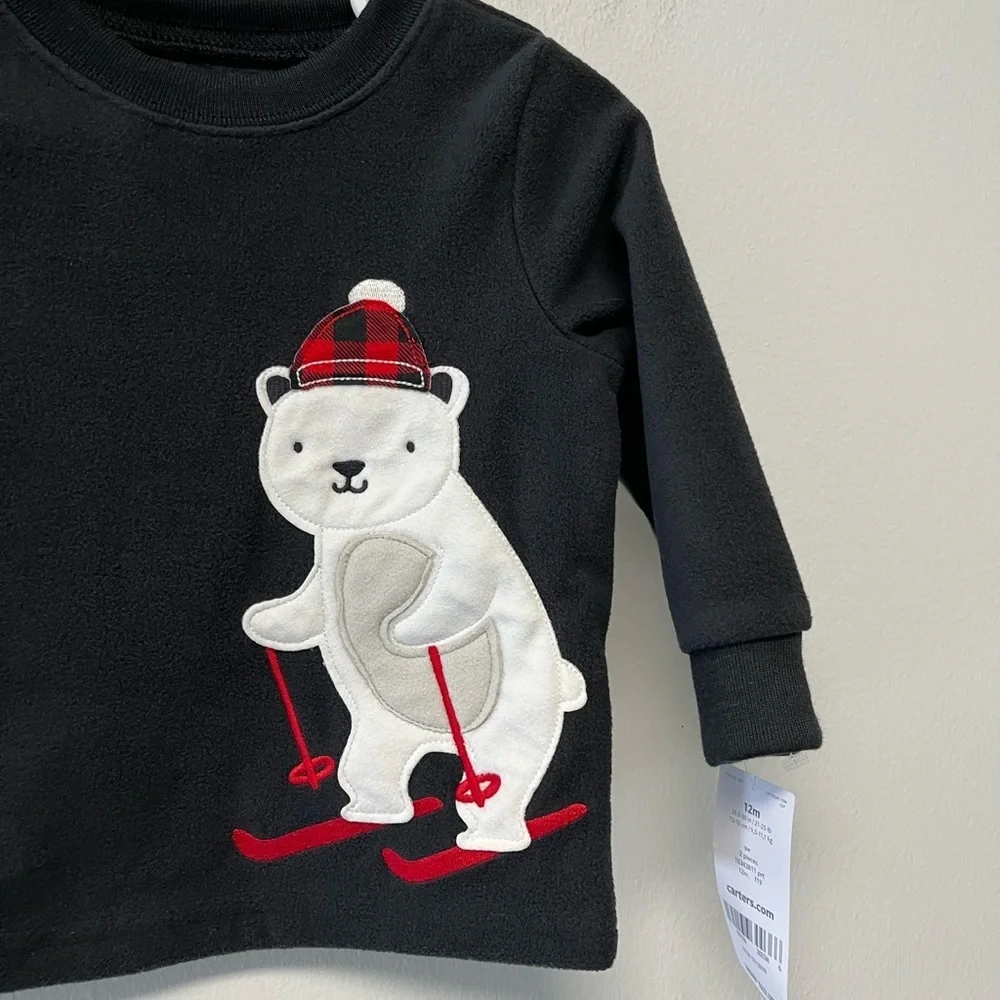 NWT Baby Carter’s Fleece Top 12 Months